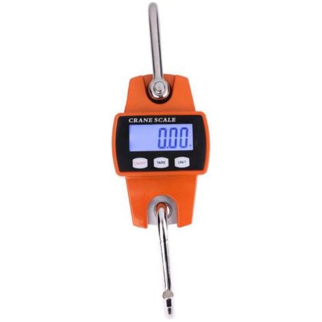 Balance Crochet Suspendu 300kg - Peson Electronique LCD Industriel 300kg/600lbs (1/4)