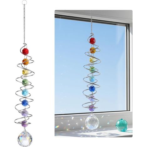 Suncatcher, 41cm Suncatcher, Crystal Suncatcher (1/5)