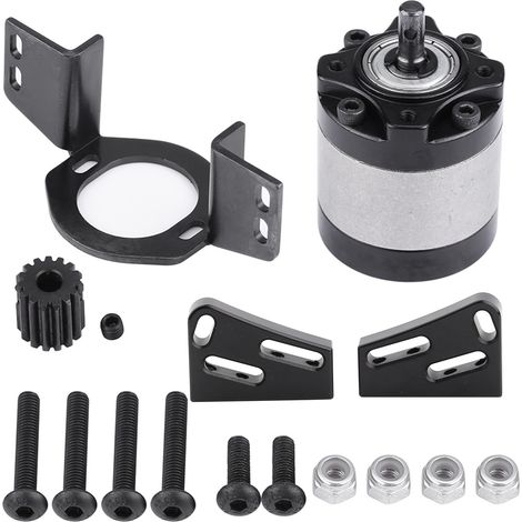 Boîtier de transmission à engrenages planétaires 1:5 pour véhicule RC D90 1/10, pièce de rechange pour crawler. (1/5)