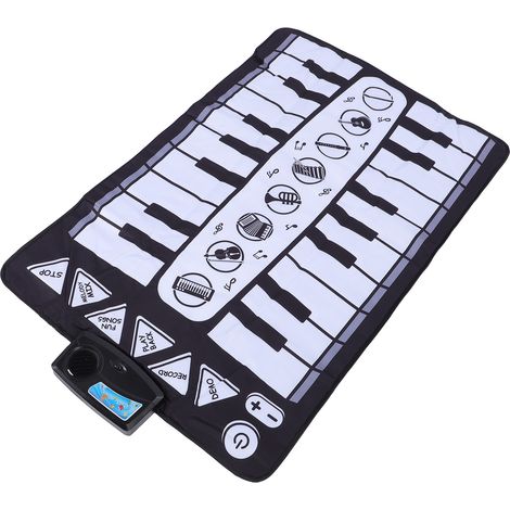 Tapis de piano multifonctionnel pour l'éveil des enfants, avec plusieurs instruments de musique, couverture-piano pour enfants. (1/5)