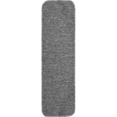 Maison Exclusive - Tappetini Scale Antiscivolo 15 pz 75x20 cm Grigi Rettangolari (1/5)