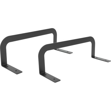 2 pièces matelas retainer bar bracket acier anti-dérapant gripper stabilizer slide stopper pour chambre à coucher cadre noir, pour la décoration de la maison (1/5)