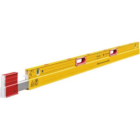 [NEUWERTIG] B-Ware Stabila Wasserwaage Libelle Teleskopsystem Magnet Messwerkzeug Gelb Aluminium
