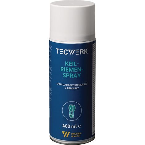 TECWERK Keilriemenspray hellgelb 400ml Spraydose TECWERK