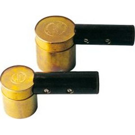Terminale Polo Magnetico, Rotonda, Per Carichi Fino A 250 A, Forza Di Ritenuta 25 Kg
