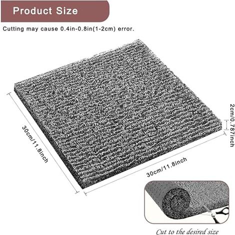 Chicken Nesting Box Pads Plastic Washable Reusable Nesting Mat for Chicken Laying Eggs (1/4)
