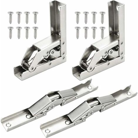 Charnières pliantes, sans charnières ouvrantes, 2 charnières longues, 2 paquets) (1/5)