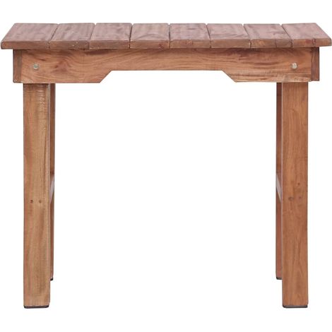 Maison Exclusive - Beistelltisch 70 x 35 x 60 cm Massivholz Mahag (1/5)