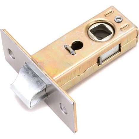 Porte à loquet tubulaire, vis de verrouillage à insérer, poignée, axe carré interne silencieux et facile à installer (40 mm) (1/4)