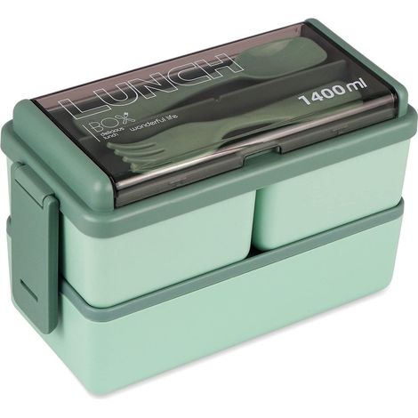 Bento-Boxen für Erwachsene/Kinder, auslaufsichere, mit herausnehmbaren Fächern, Lunchbox