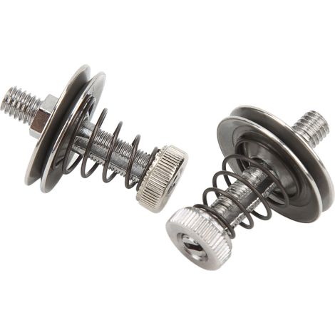 Regolatore di tensione del filo per macchina da cucire, in acciaio inox, 3,5 x 1 cm / 1,4 x 0,4 pollici, confezione da 2 (1/5)