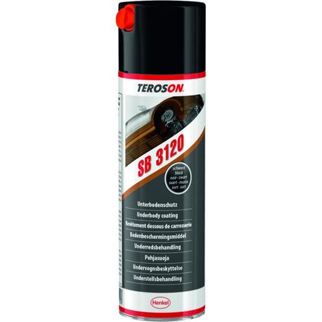 TEROSON SB 3120 REVETEMENT, PROTECTEUR ANTIROUILLE BAS DE CAISSE NOIR