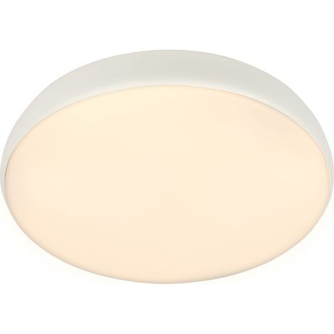 Briloner NIKAN Plafoniera LED, dimmerabile, telecomando, CCT, funzione di memoria, bianco, Ø35 x 8,5 cm