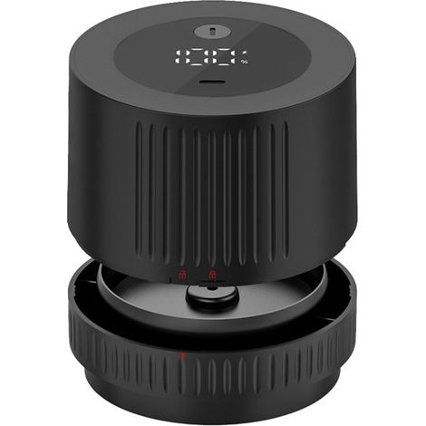Longziming - Pompe à vide électrique pour bocaux Mason avec affichage LED – Machine à vide sans fil pour verres à large et à ouverture standard, utilisation simplifiée et batterie rechargeable (1/5)