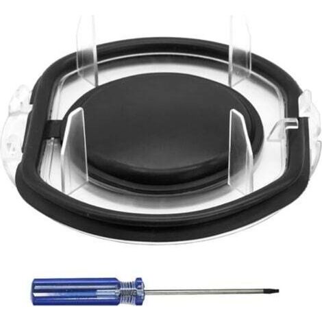 [NON UTILIZZATO] Coperchio per pattumiera con anello di tenuta, accessorio per Dyson, coperchi di ricambio con cacciavite, coperchio per pattumiera per Dyson V6 DC58 DC59 DC61 DC62 DC72 DC74