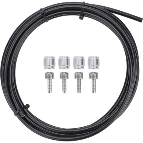Kit de durites de frein à disque, tuyau à insert olive et revêtement nylon pour SRAM E3 (1/5)