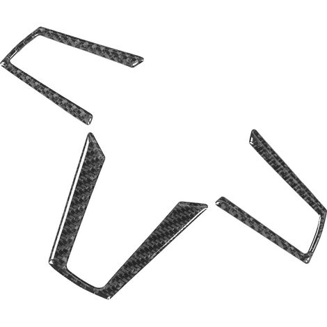 3-teiliges Set Lenkradknopf-Rahmenverkleidung aus Kohlefaser, passend für Mazda MX‑5 ND 2016‑2020 (1/5)