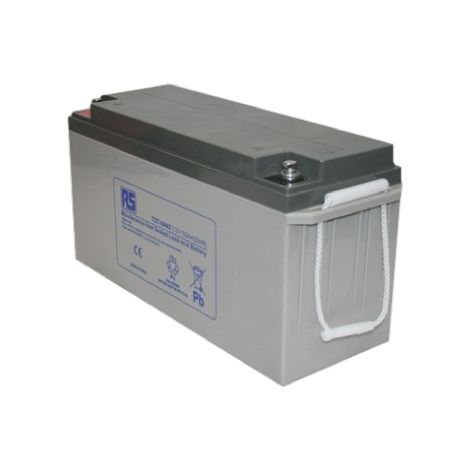Batterie au plomb étanche RS PRO 12V 150Ah cyclique ( Prix pour 1 ) (1/3)