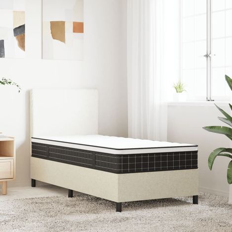 Matelas à ressorts  Matelas de lit bonnell moyen 90x200 cm CFW66571 CFW498712 (1/5)