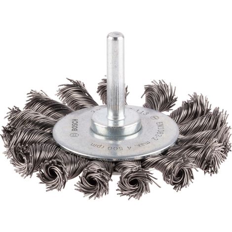 Bosch PRO Metal heavy Scheibenbürste, gerader Schaft, 75 x 0,5 mm