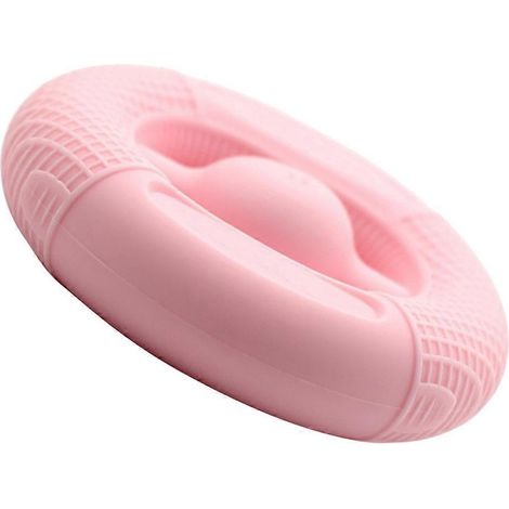 Anneaux de musculation en silicone pour les mains, destinés à renforcer les muscles et adaptés aux amateurs de fitness, ensemble pratique de 4 pièces, rose. (1/5)