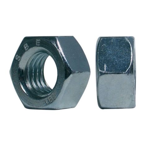 Dado esagonale medio M22 acciaio 6.S UNI 5588 DIN 934 50 Pezzi Zincato