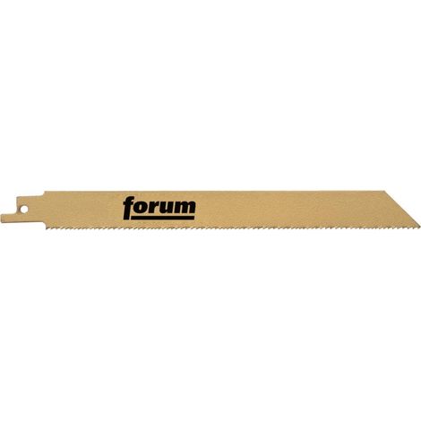 5 Stück Säbelsägeblätter für Holz mit Metall, gerader, feiner Schnitt S 1122 VF FORUM (1/2)