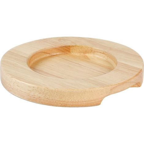Support en bois clair pour mini cocotte Y259 et mini poêle GJ553 - Ref GJ552 - Olympia (1/2)