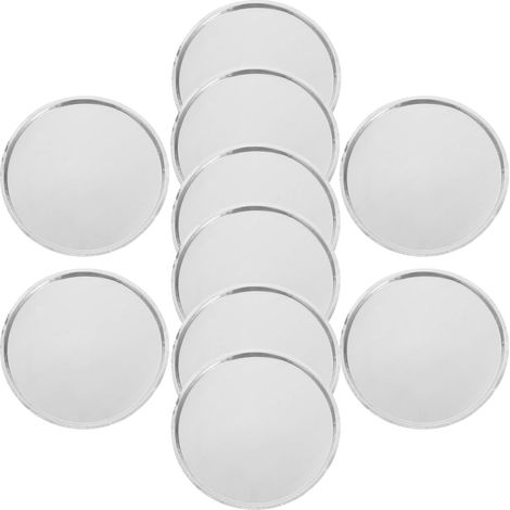 Plateaux de Pesée en Aluminium 50ml, 10 Pièces, Design Polyvalent et Facile à Utiliser pour Laboratoire, pour Pesée Précise D'échantillons Liquides et Solides (1/5)