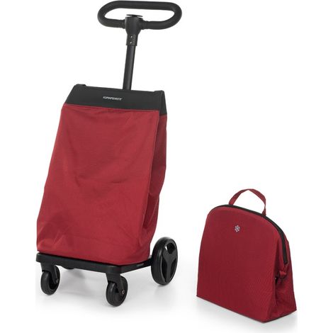 Foppapedretti GO GO Nero Rosso Borsa trolley (1/2)