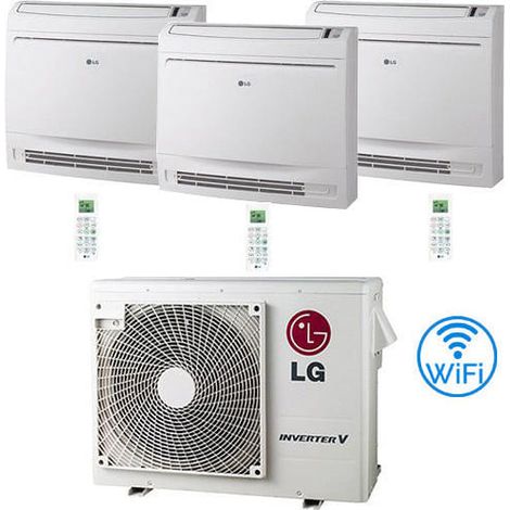 LG Console WIFI R32 Trial Split Standard Inverter Klimaanlage 12000 + 12000 + 12000 BTU mit E.U. MU4R25 NEU Klasse A++/A+ (1/5)