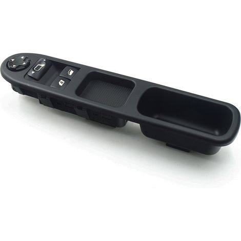 Ajustement pour 07-14 Peugeot 207 Citroen C3 interrupteur de lève-vitre électrique gauche interrupteur de régulateur de verre 6554.QC (1/2)