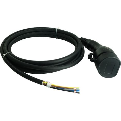 Kfz-Ladestecker Typ 2 mit 5 m Kabel, 230 V, 16 A, 3,6 kW, Elektrofahrzeuge (1/5)