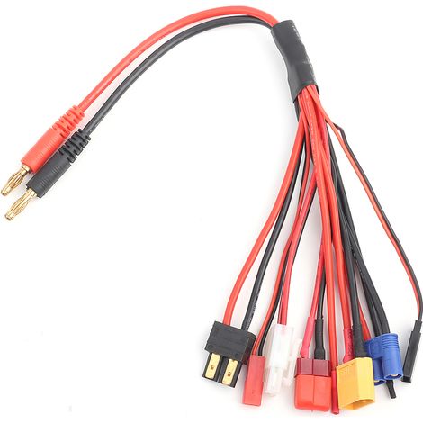 Cavo di conversione per batteria LiPo 8 in 1 – Multi-connettore per caricabatterie IMAX B6 (1/5)