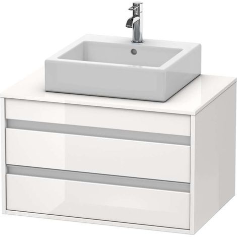 Mueble bajo de lavabo consola Ketho de Duravit, suspendido, (1/2)