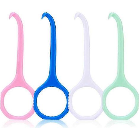4 outils de retrait d'aligneurs transparents Orthokey pour appareils orthodontiques amovibles Invisalign (rose, bleu, vert, blanc) (1/4)