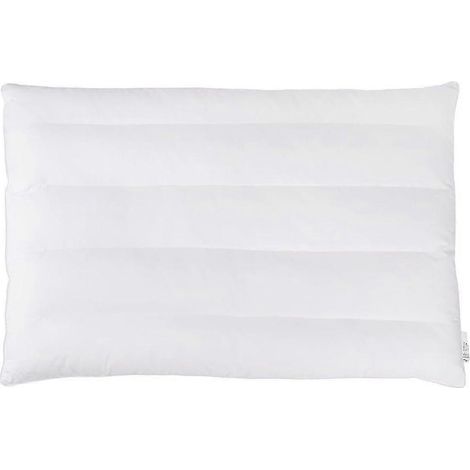 Oreiller de soutien ultra-fin, offrant un matelas fin pour la position de sommeil sur le ventre, oreiller cervical plat rectangulaire-AquaForge (1/5)
