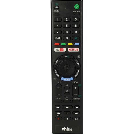 vhbw Mando a distancia reemplaza Sony RMT-TX300E para televisión, TV - Repuesto