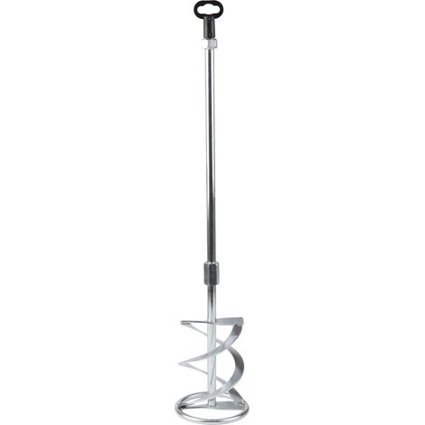 STIER Rührer DK-120, Durchmesser 120 mm, Länge 600 mm, ideal für das Mischen von Mörtel, Kleber, Estrich, M14 Gewinde, robust und effizient für Bau- und Renovierungsarbeiten