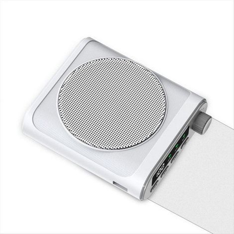 Haut-Parleur Megaphone - Plastique - Blanc - Pour Communication Extérieure - 1 Pièce (1/5)