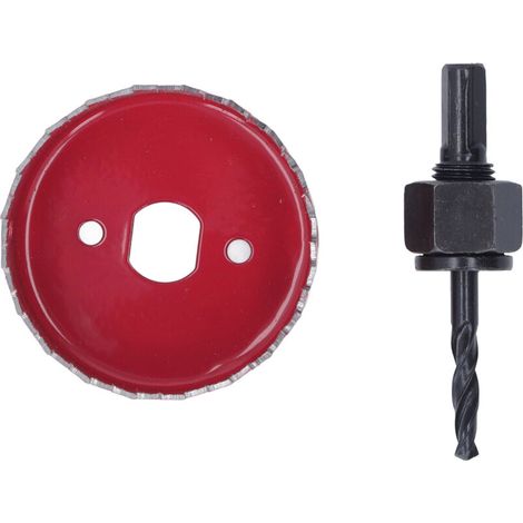 Jeffergarden Kit de forets et lames de scie cloche pour perçage précis, outil de coupe pour le travail du bois, 67 mm (1/5)