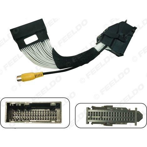Compatible avec le câble de recul d'origine Ford SYNC et la prise adaptateur pour caméra de recul. (1/5)