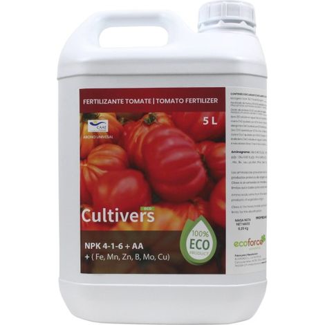 Cultivats Engrais Tomates Liquide cologique 5 L (1/5)