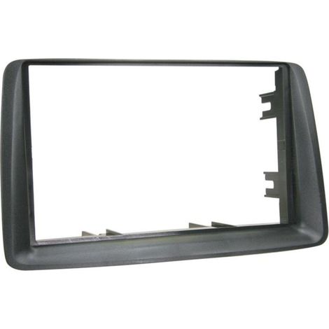 Support autoradio compatible avec Fiat Panda 2 - Gris