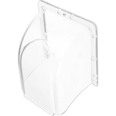 Housse Protection Contre La Pluie pour Sonnette de Porte Prise de Contrôle d'accès Housse Sonnette Etanche Protection Contre La Pluie en Plastique, Transparente (1/5)