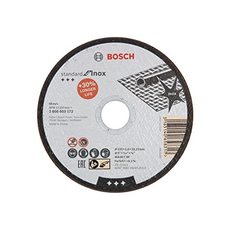 Disco da taglio BOSCH per metallo e acciaio inox