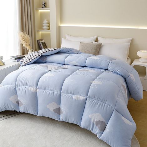 Couette Hiver - Coton Épais - 200x150 cm - Usage Intérieur - 1 Pièce