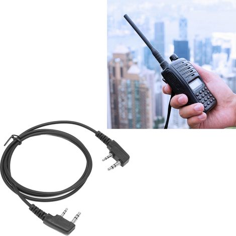 Câble de Clonage Walkie-Talkie BaoFeng UV‑5R - Copie Rapide et Fiable