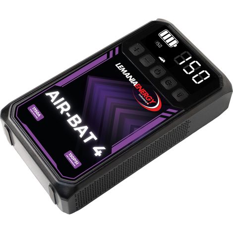 AIR-BAT 4 BOOSTER DE DÉMARRAGE AVEC COMPRESSEUR D’AIR (1/4)