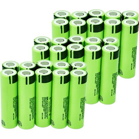 Batería de iones de litio, capacidad de 3400 mAh, compatible con múltiples dispositivos, 34B-3400mAh-30 unidades (1/2)